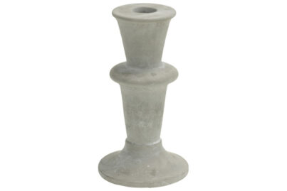 Kandelaar Grijs&nbsp;<br />&Oslash; 9,6 x 17,5 cm · cement