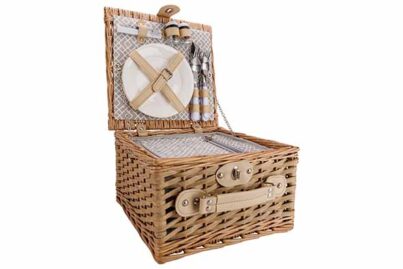 Picknickmand Cosy 2-Persoons&nbsp;<br />30 x 30 x 19 cm
