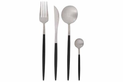 Julia Bestekset 16-Delig&nbsp;<br />vintage-black