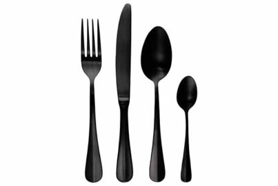Eva Bestekset 24-Delig&nbsp;<br />matt black