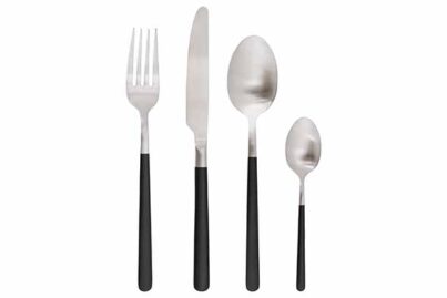 Olivia Bestekset 16-Delig&nbsp;<br />brushed-black