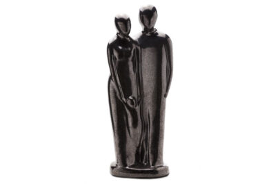 Familie Koppel met Kind&nbsp;<br />18 x 11 x 46,5 cm · aardewerk