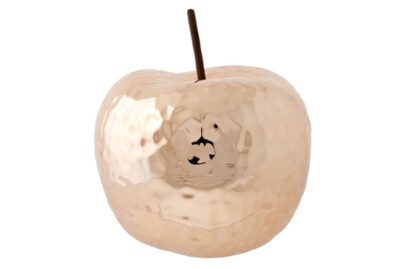 Appel Gehamerd Koper&nbsp;<br />12 x 12 x 13,5 cm · keramiek