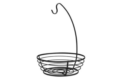 Fruitmand Bananenhaak Zwart&nbsp;<br />&Oslash; 28 x 40 cm · metaal
