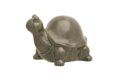 Schildpad Groen&nbsp;<br />8,8 x 6,4 x 7 cm · keramiek