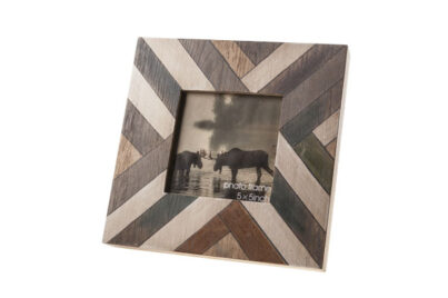 Fotolijst Cross Multi-Kleur&nbsp;<br />23,8 x 3 x 23,8 cm · hout