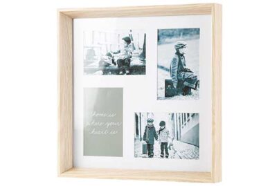 Fotolijst Nature 4 Foto's&nbsp;<br />34 x 4,5 x 34 cm · hout