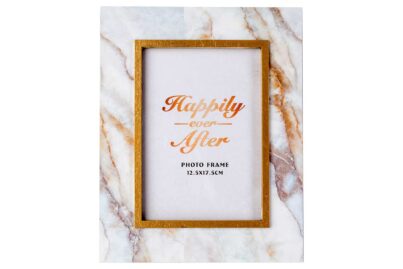 Fotolijst Marble Wit&nbsp;<br />19,5 x 1,8 x 24,5 cm · hout