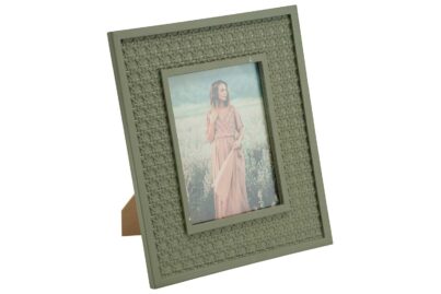 Fotolijst Grijsgroen&nbsp;<br />22,5 x 1,6 x 27,5 cm · hout