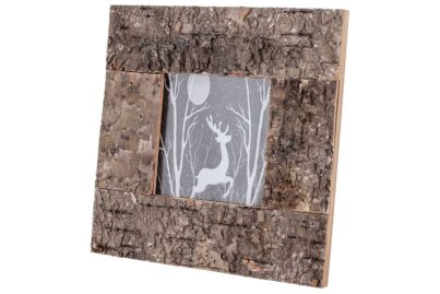 Fotolijst Bark Bruin&nbsp;<br />19 x 1,7 x 19 cm · hout