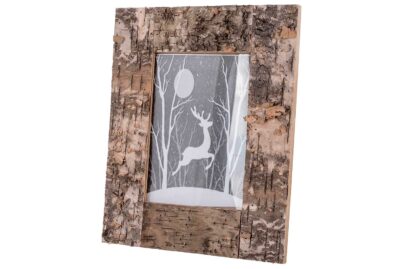 Fotolijst Bark Bruin&nbsp;<br />21,7 x 1,5 x 27 cm · hout