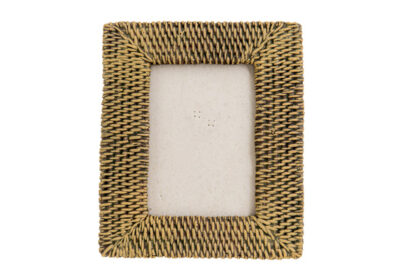 Fotokader Rattan Bruin&nbsp;<br />22 x 2 x 25,5 cm · cement
