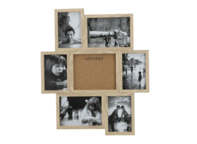 Fotolijst Edge 6 Foto's&nbsp;<br />42,1 x 2 x 50,2 · hout