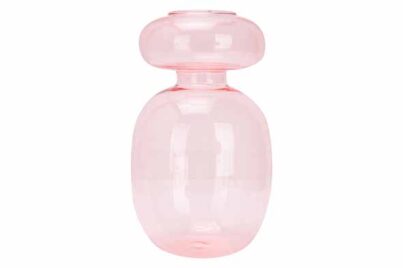 Vaas Theta Roze&nbsp;<br />&Oslash; 8 x 13 cm · glas