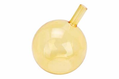 Vaas Ball Geel&nbsp;<br />&Oslash; 10 x 12 cm · glas