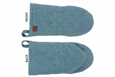 Stoff Ovenwant Petrol Blue&nbsp;<br />katoen-polyester